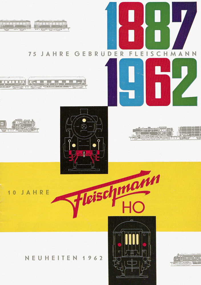 Fleischmann Katalog H0-Neuheiten 1962