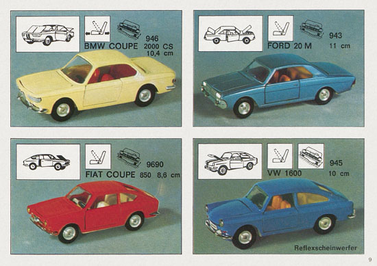 Mini Gama Katalog 1968
