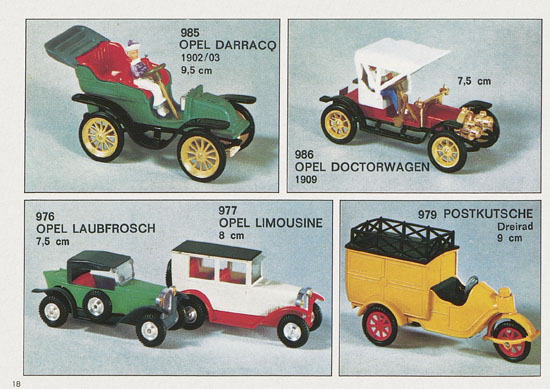 Mini Gama Katalog 1968