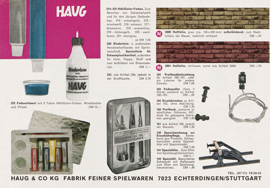 Haug Hauptkatalog 1965-1966