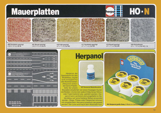 Herpa Katalog 1979