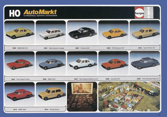 Herpa Katalog 1979