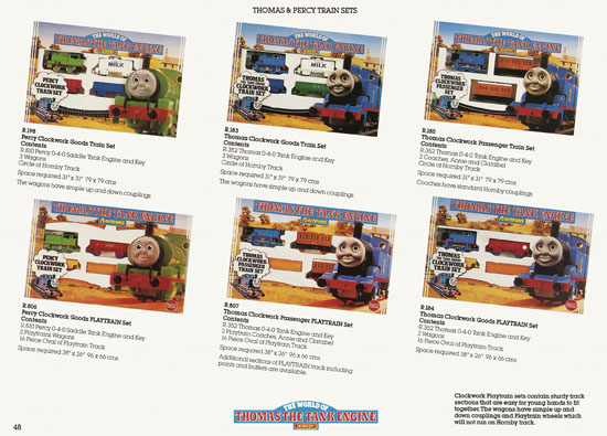 Hornby Railways catalogue 1987