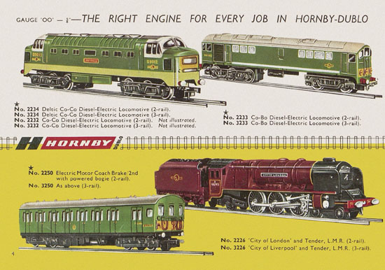 Hornby Dublo catalogue 1963