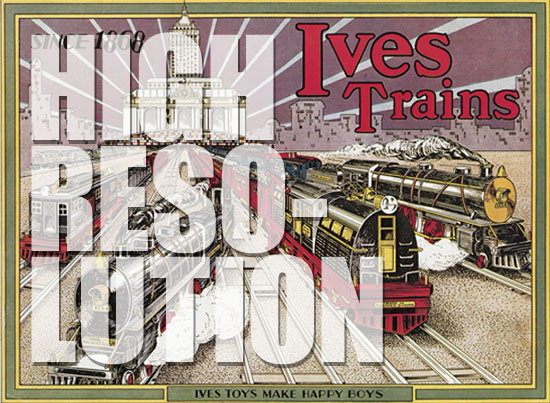 Ives Trains 1930