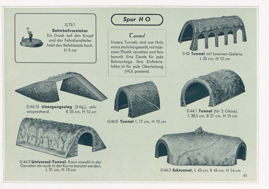 Kibri Katalog 1953