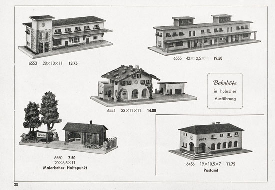 Kibri Katalog 1955