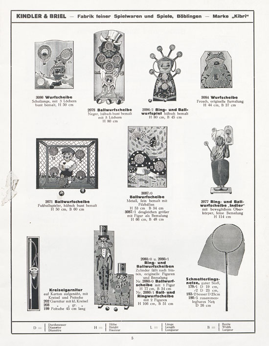 Kibri Katalog 1932