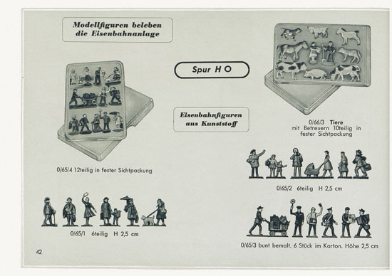 Kibri Spielwaren und Eisenbahn-Zubehörteile 1957