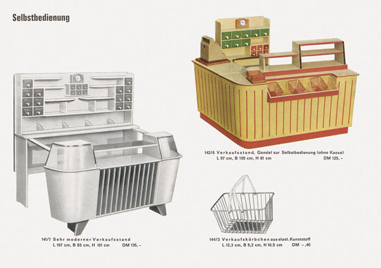 Kibri Spielwaren und Modellbahn-Zubehör 1959
