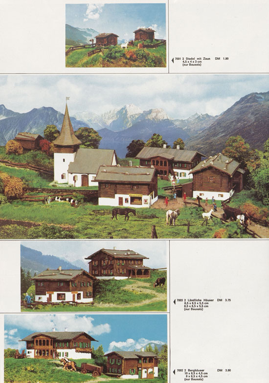 Kibri Katalog Modellbahn-Zubehör 1967-1968