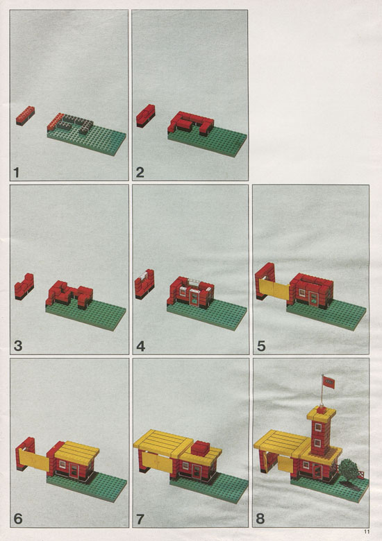Lego Bauanleitung 1973