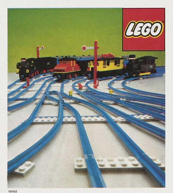 Lego Gleispläne 1977