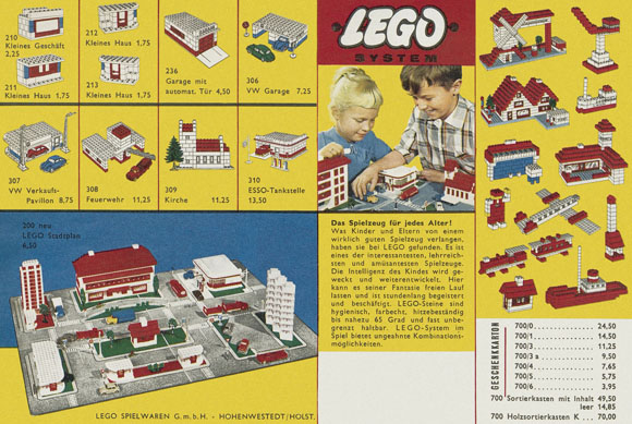 Lego Prospekt 1959