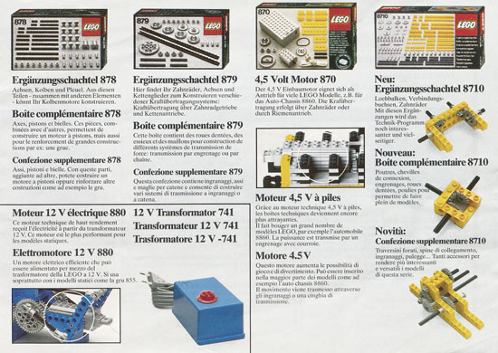 Lego Technic Katalog 1981