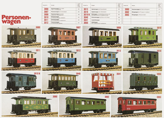 Lehmann Das LGB-Programm Katalog 1975-1976