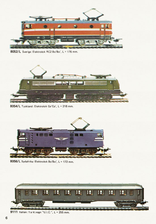 Lima Selection H0 Scale 1975