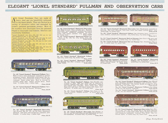 Lionel catalog 1932