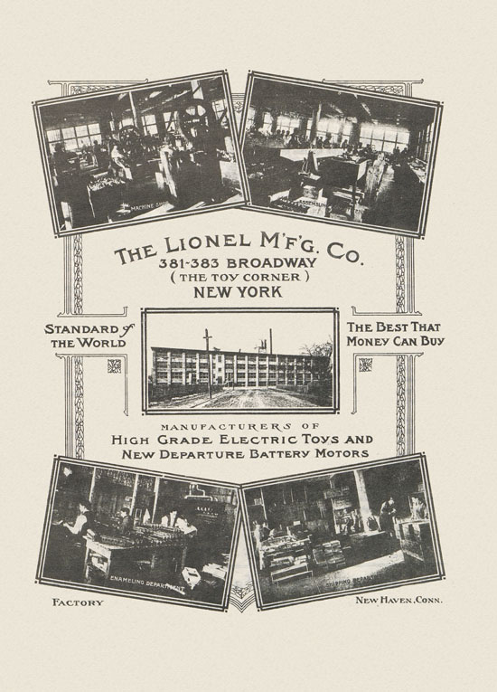 Lionel catalog 1911