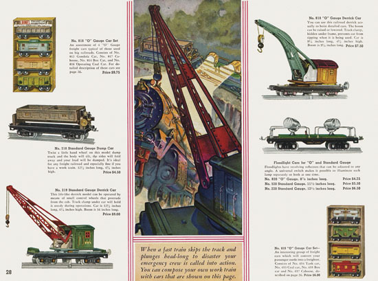 Lionel Trains catalog 1935