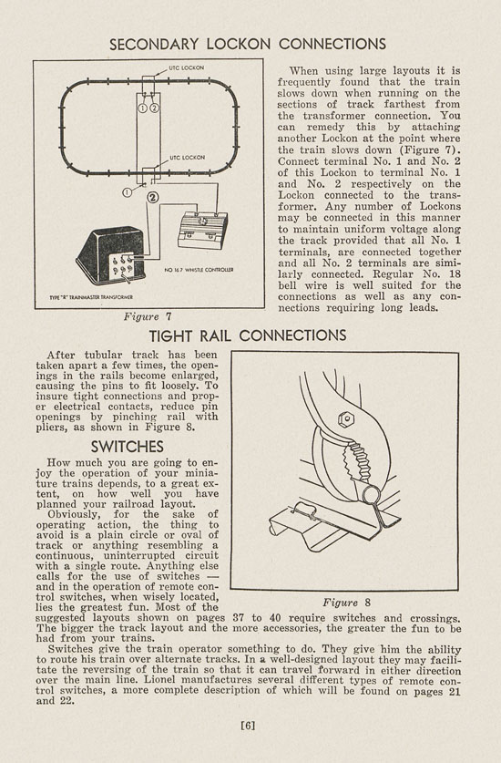 Lionel Instructions for Assembling and Operating 1946