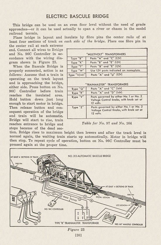 Lionel Instructions for Assembling and Operating 1946