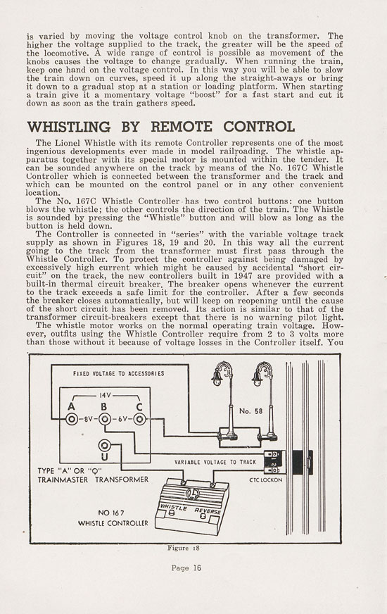 Lionel Instructions for Assembling and Operating 1947