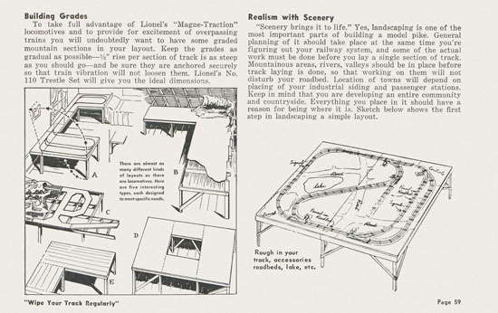 Lionel Instructions for Assembling and Operating 1957