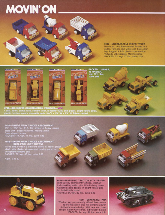 Marx Toys Katalog 1976