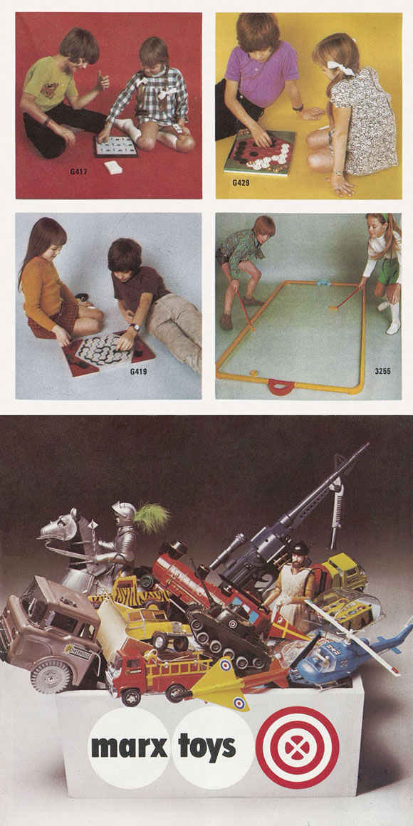 Marx Toys Flyer 1970
