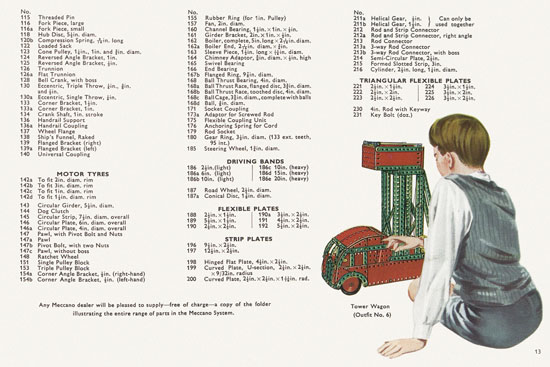 Meccano Katalog 1957