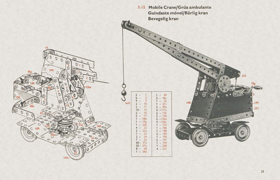 Meccano Book of models 2-3 1964