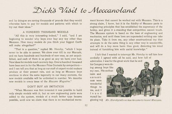 Meccano Visit to Meccanoland 1935