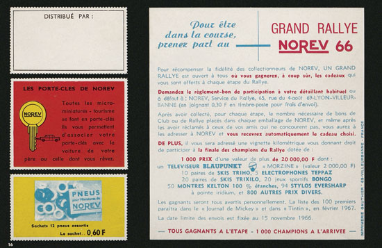 Norev catalogue 1966