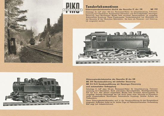 Piko Katalog K 61 1961