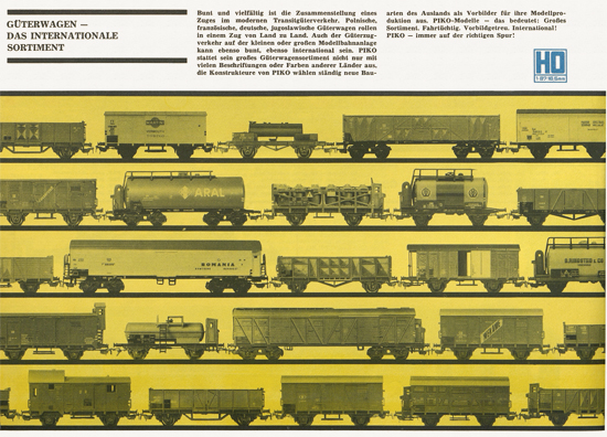 Piko-Modellbahn Katalog 1968-1969