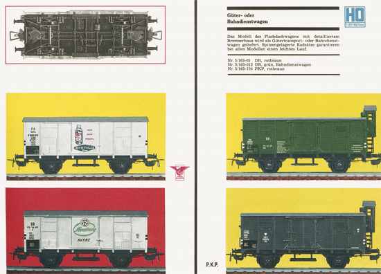 Piko-Modellbahn Katalog 1968-1969