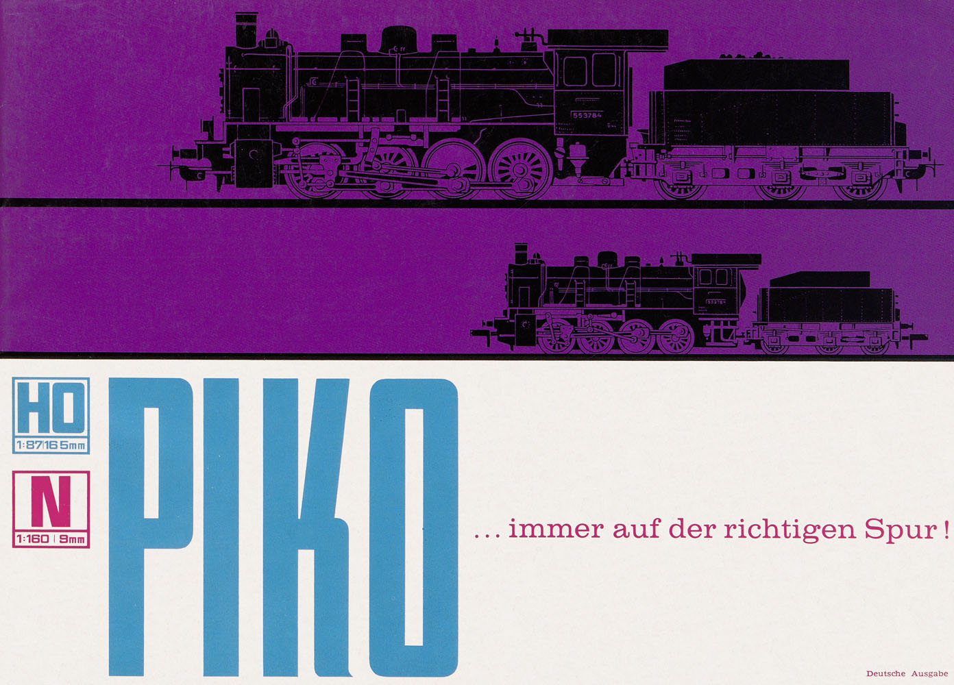 Piko-Modellbahn Katalog von 1970