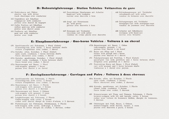 Preiser Katalog 1954