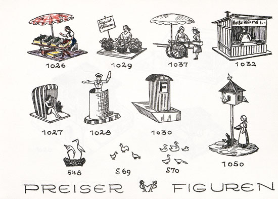 Preiser Katalog 1956