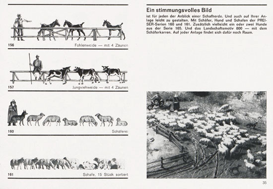 Preiser Katalog 1969-1970