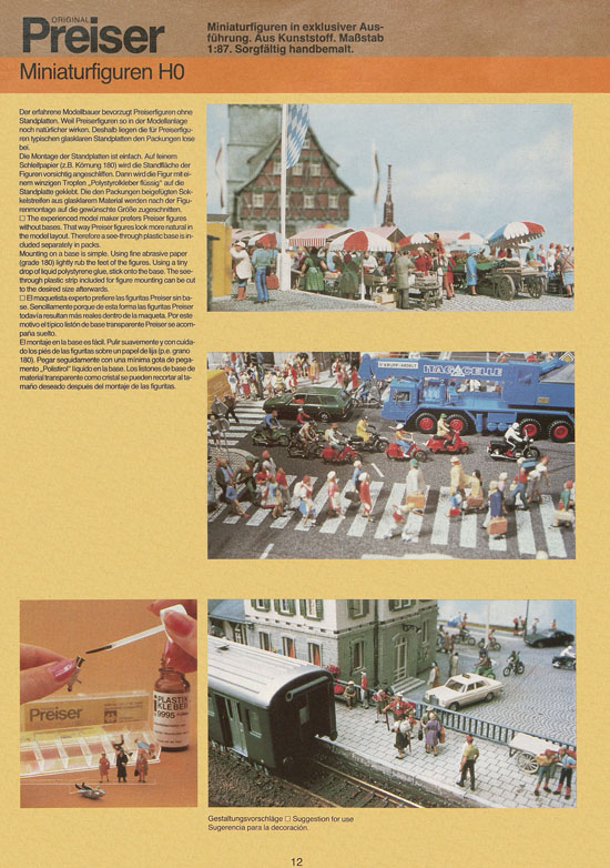 Preiser Katalog PK 18 1983