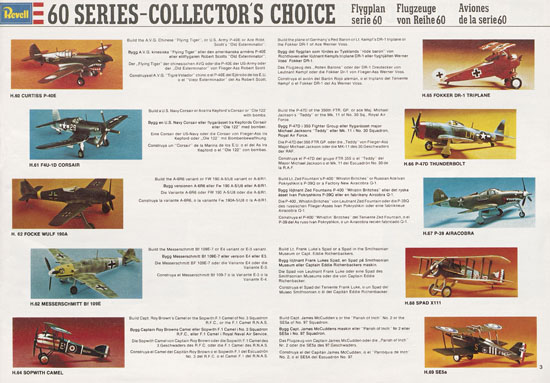 Revell Model Kit Catalogue 1976-1977