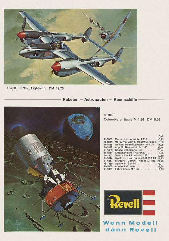 Revell Prospekt 1971