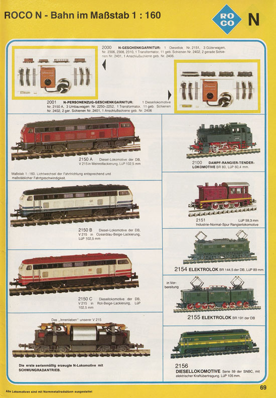 Roco International Katalog 1979