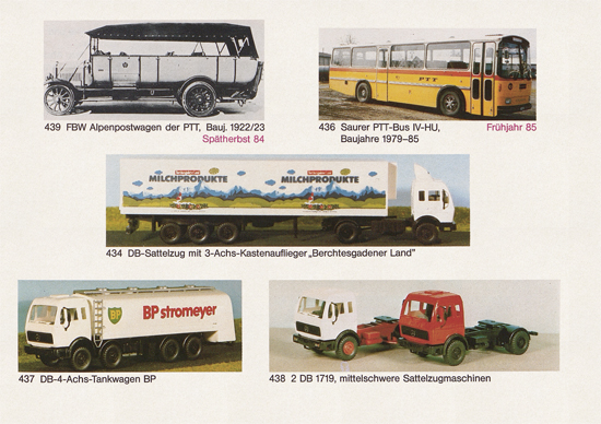 Roskopf Miniaturmodelle 1984