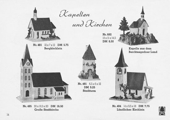 RS Spitaler Katalog 1955