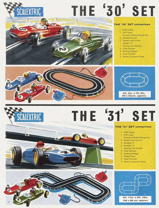 Scalextric Model Electric Motor Racing 1965