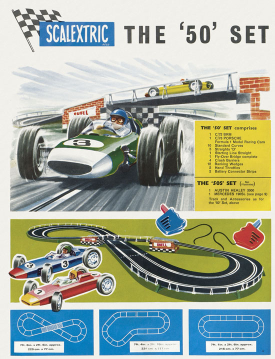 Scalextric Model Electric Motor Racing 1965