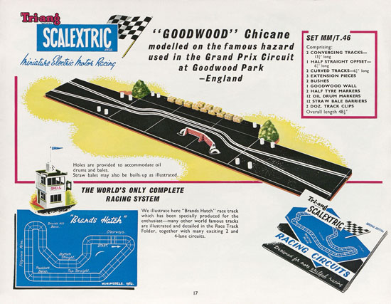 Scalextric Miniature Electric Motor Racing 1962